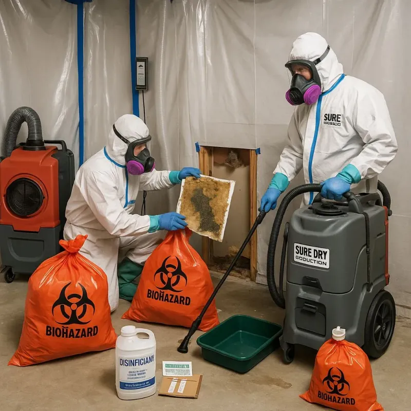Contaminated Water Handling Protocols process in Holbrook, NY