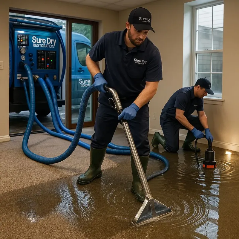 Water Extraction and Removal process in Holbrook, NY